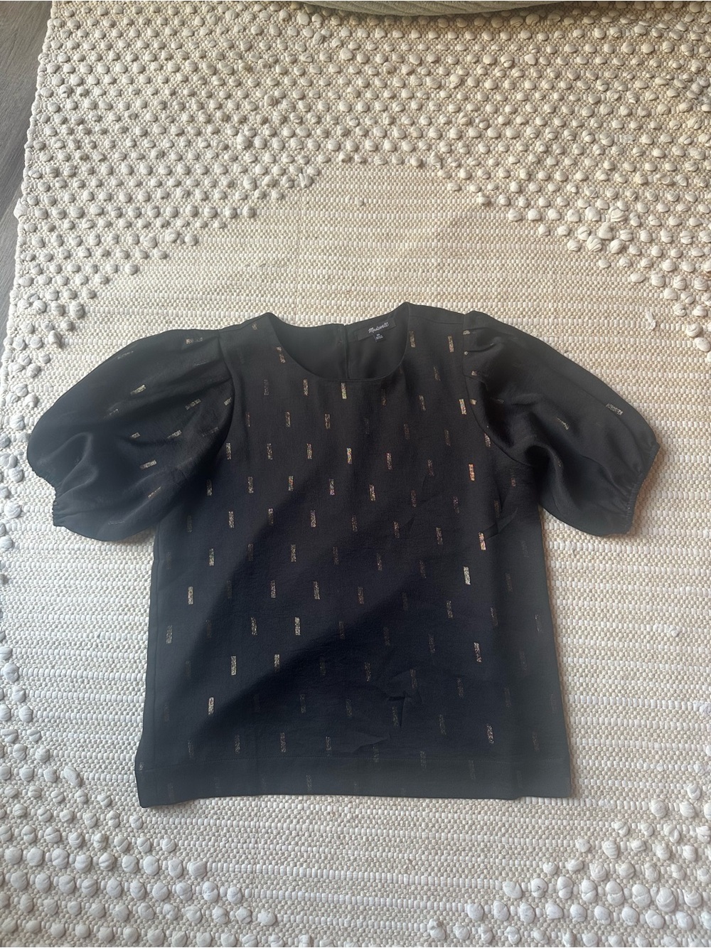 Madewell Balloon-Sleeve Blouse Size XS